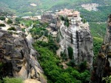 Meteora locul sfânt din pădurile de piatră din Grecia